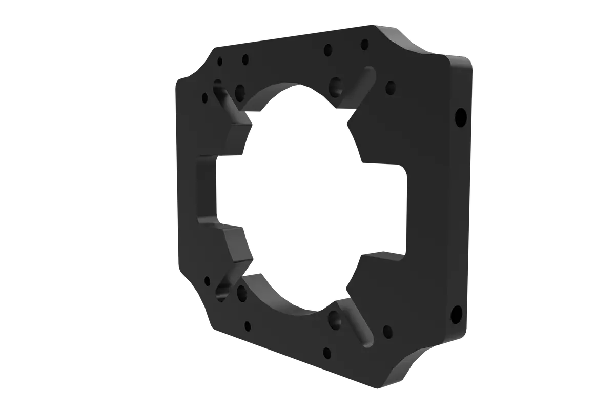 Tr-One Moza Direct Fit Wheel Front Mount For Moza R16 (V2), R21 (V2), R21 And R25 Wheelbases 1