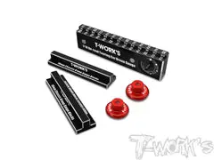Tt-132 T-Work's 1/10 On-Road Touring Car Droop Gauge And Wheel Set 1
