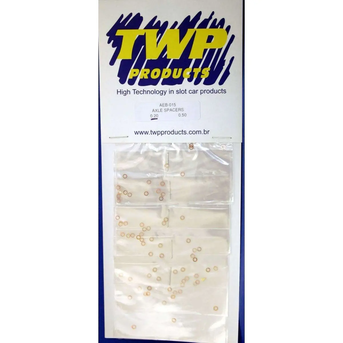 Twp Products Bronze 3/32 Axle Spacers 1