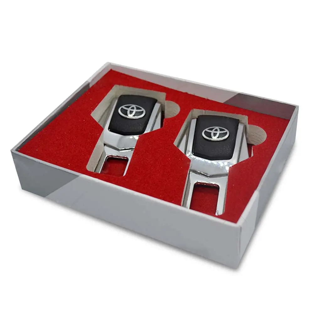Toyota Seat Belt Alarm Stopper Stainless 1