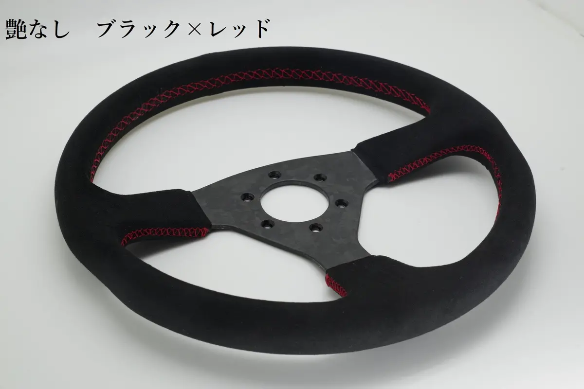 カーボンステアリング マーブル柄 34Φ（340㎜） Carbon Steering Marble Pattern 34Φ（340㎜） 1