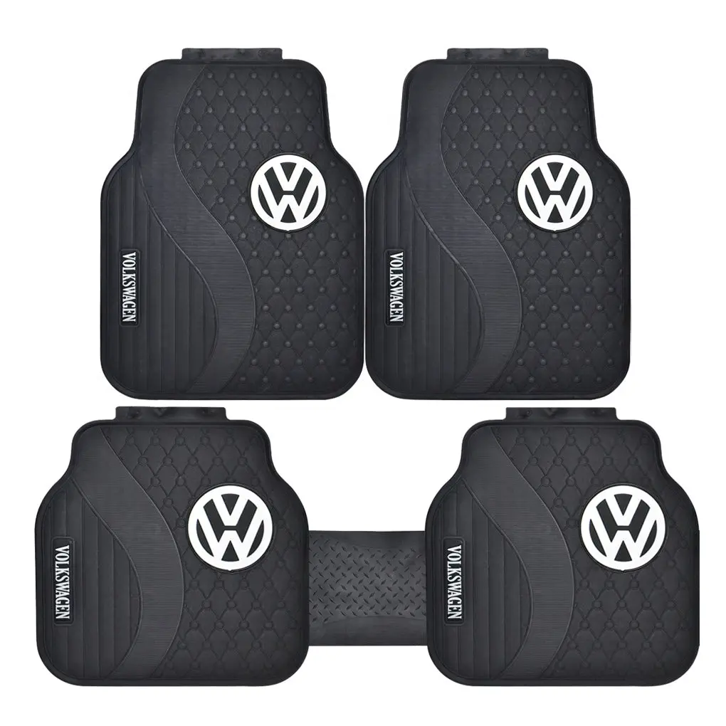 Volkswagen Universal Car Floor Premium Rubber Matting Protector / Guard (High Quality) 1