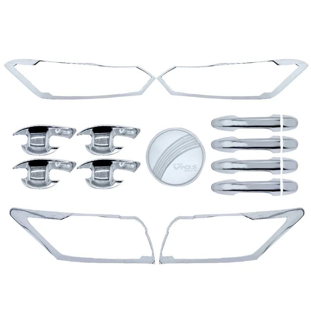 Toyota Vios Chrome Combo Set 2014 - 2018 1