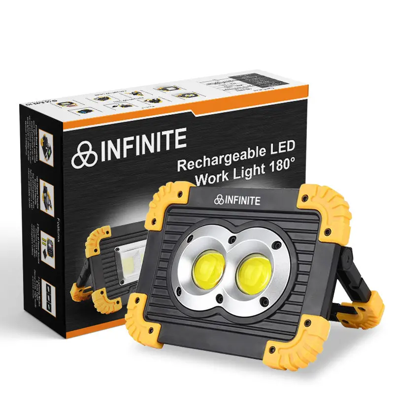 Infinite Rechargeable Led Work Light 180° Rounded / 180° Square / 360° 1