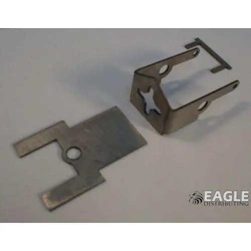 C-10 Inline Motor Drag Chassis Kit, Stainless Steel, Small Tire 1