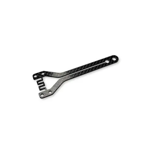 Synergy Xray X4 2026 – Front Top Deck Xtra-Soft Squiggle 2Mm 1
