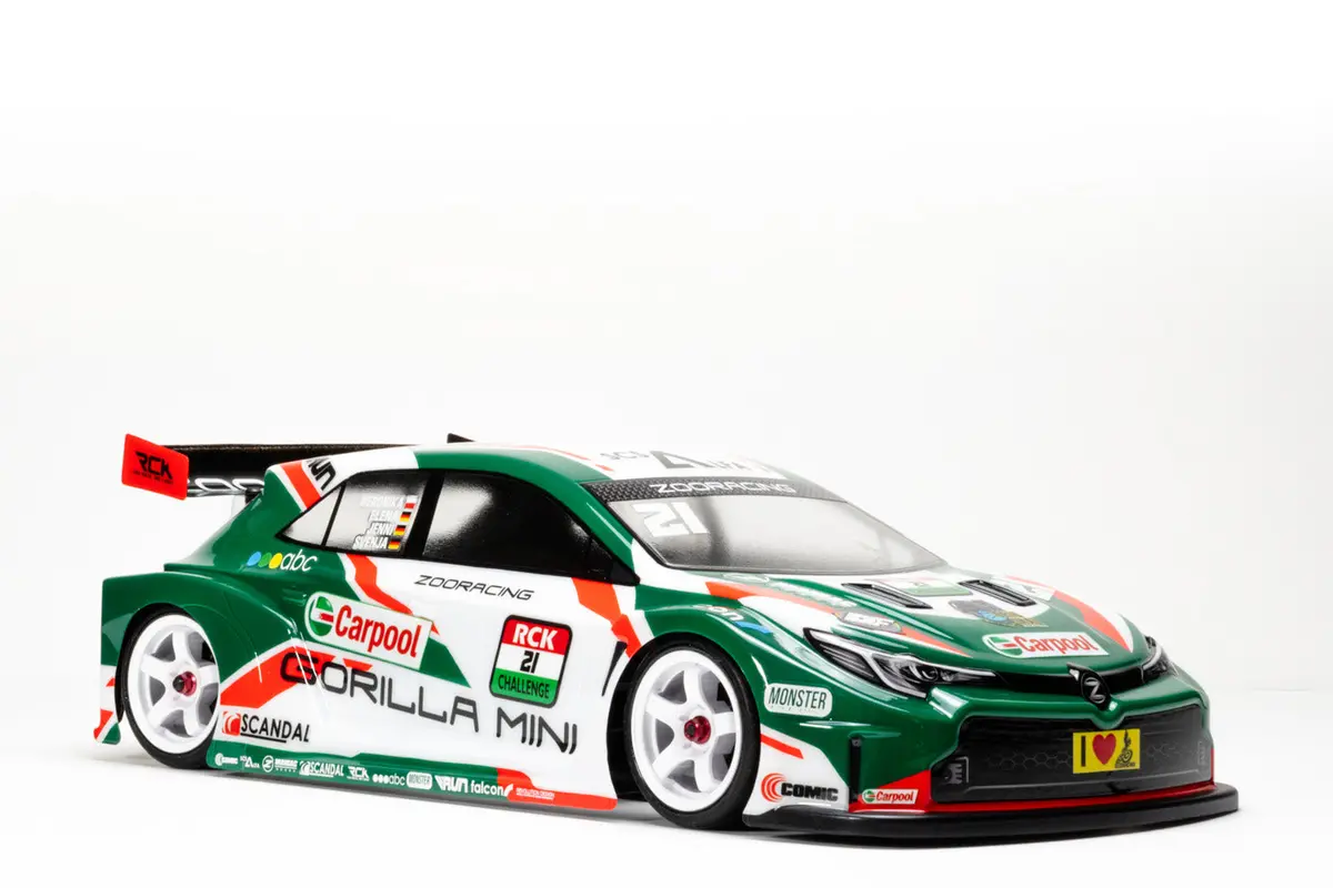 Zooracing Zr-0021 - Gorilla Mini - 1:10 M-Chassis Mini Touring Car Body 1