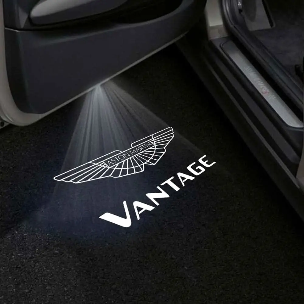Aston Martin Vantage Premium Door Puddle Lights Multiple Designs 2006–2018 1