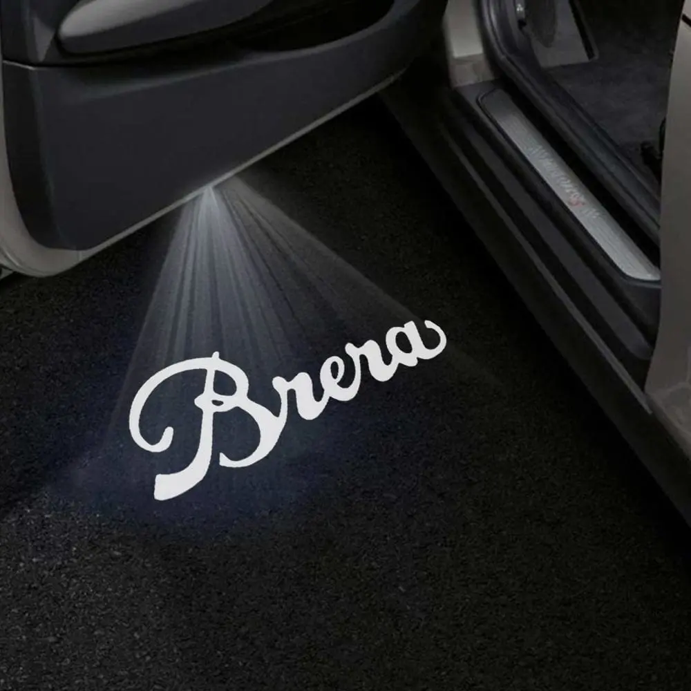 Alfa Romeo Brera Premium Door Puddle Lights Multiple Designs 2005-2010 1