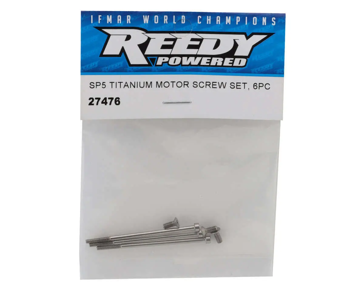Sonic 540-Sp5 Titanium Motor Screw Set 1