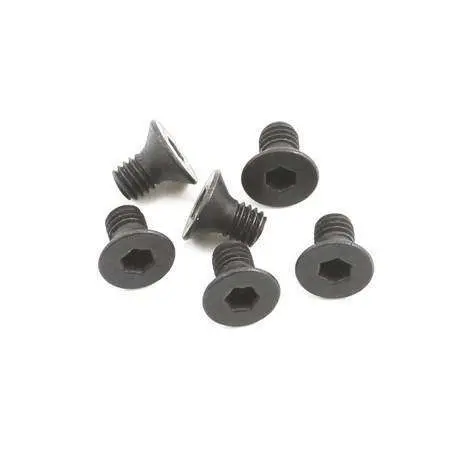 Team Associated Steel Flat Head Screws 1