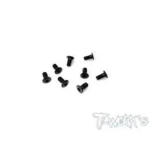 Tworks Black Alum Socket Head Low Profile Half Thread Screws 1