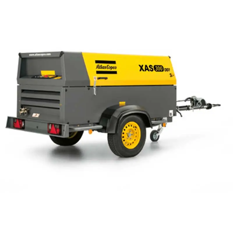 Atlas Copco Xas 300 Dd7 Air Compressor Portable 269Cfm 1
