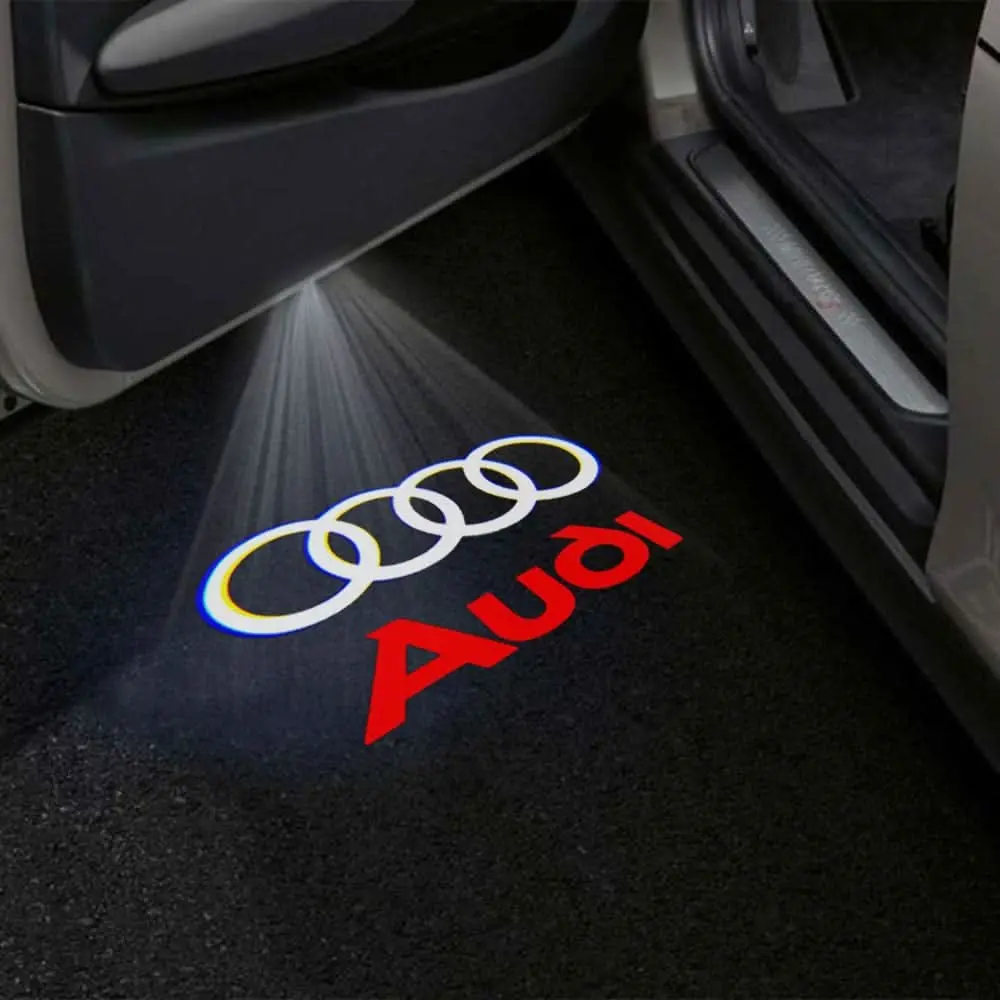 Audi A2 Premium Door Puddle Lights Multiple Designs 2000–2005 1