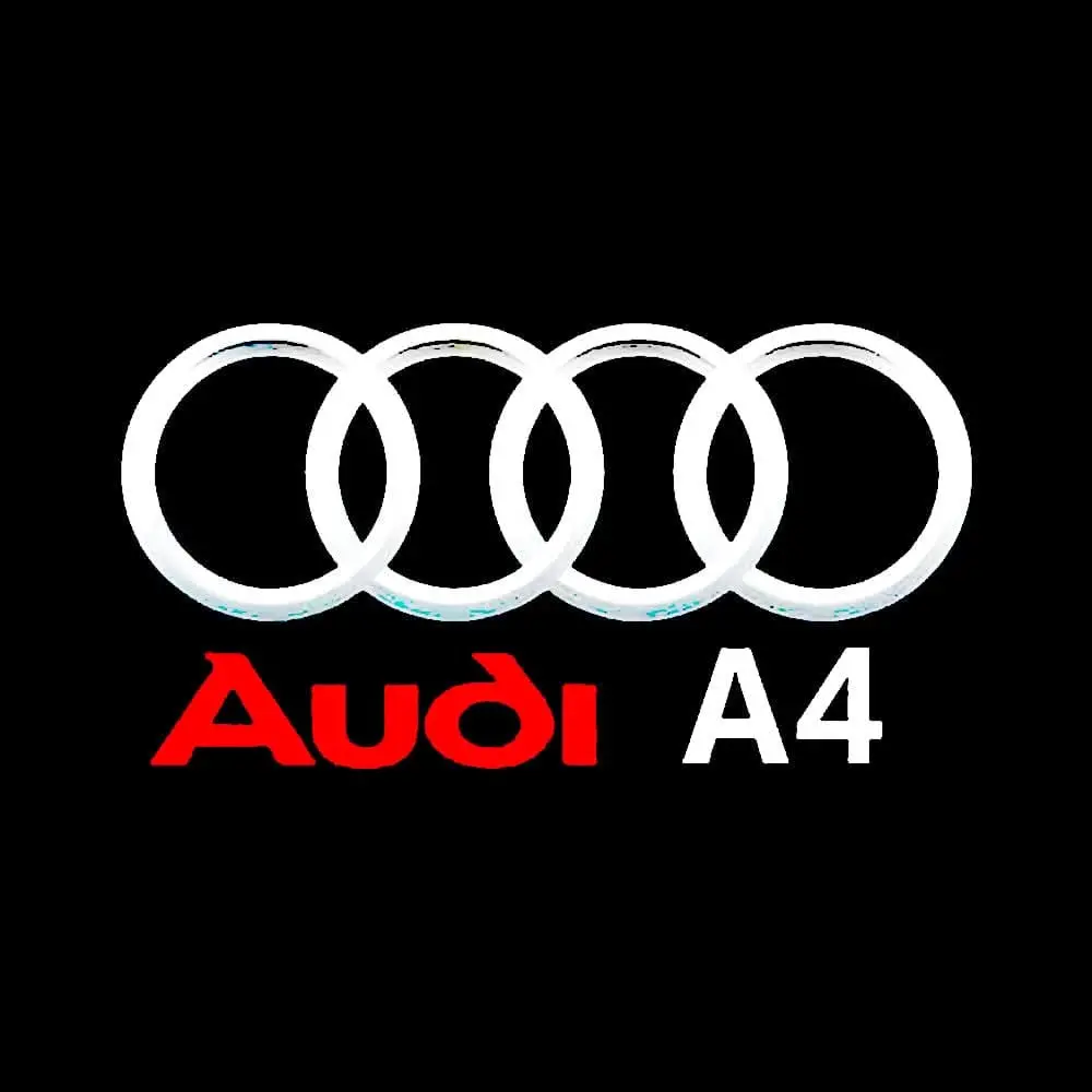 Audi A4 Dynamic Dual Lens Premium Door Puddle Lights Multiple Designs 2001-2026 2