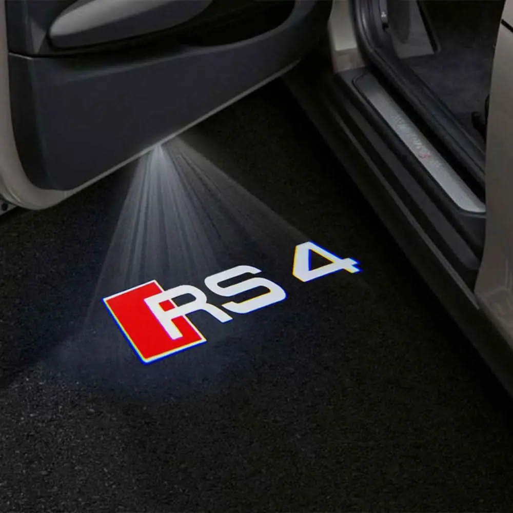 Audi S4/Rs4 Premium Door Puddle Lights Multiple Designs 2003-2024 3