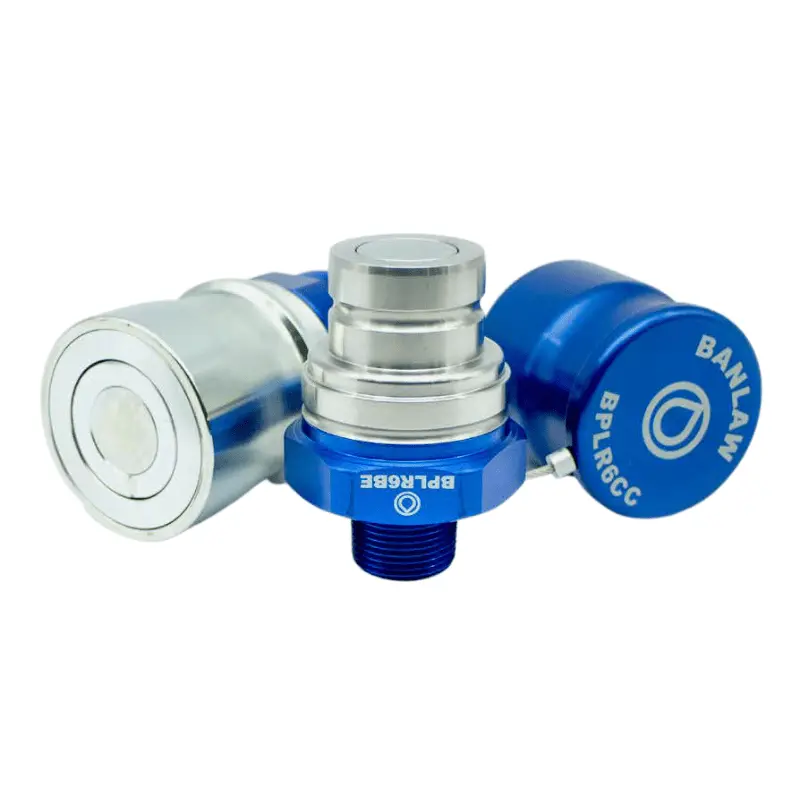Banlaw Blue Size 6 Fluid Transfer Flush Face 1