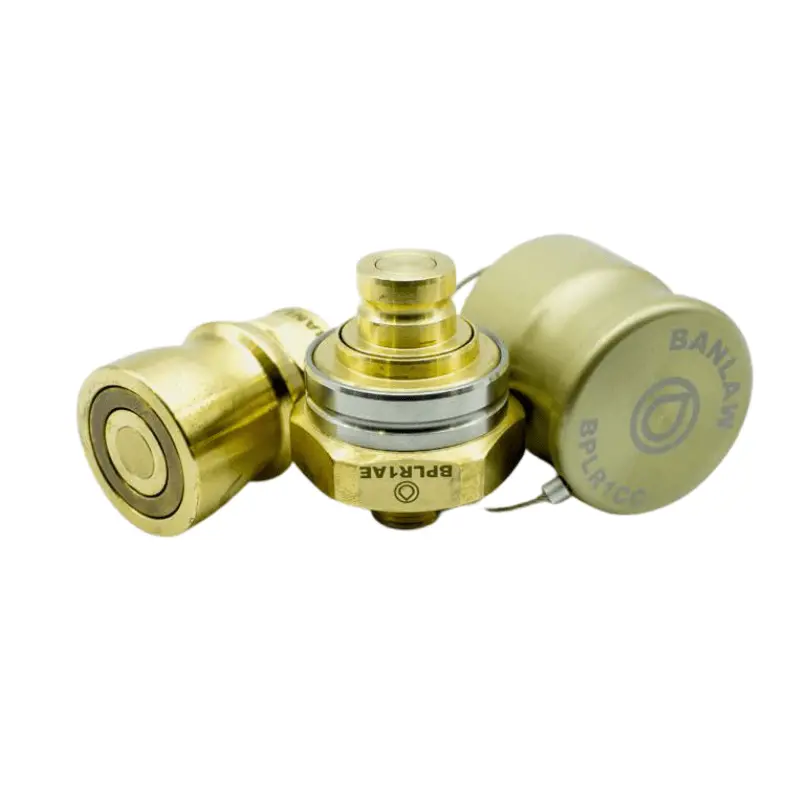Banlaw Brass Size 1 Fluid Transfer Flush Face 1