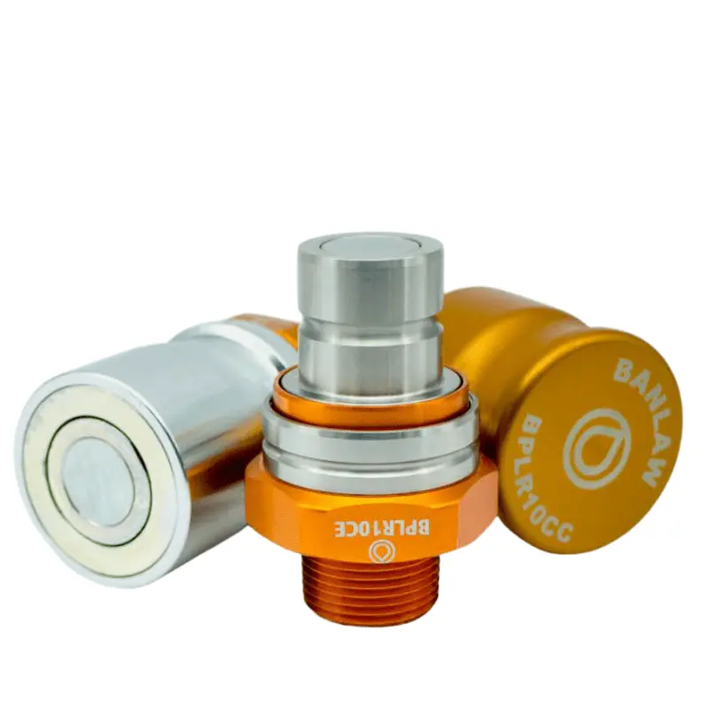 Banlaw Orange Size 10 Fluid Transfer Flush Face 1