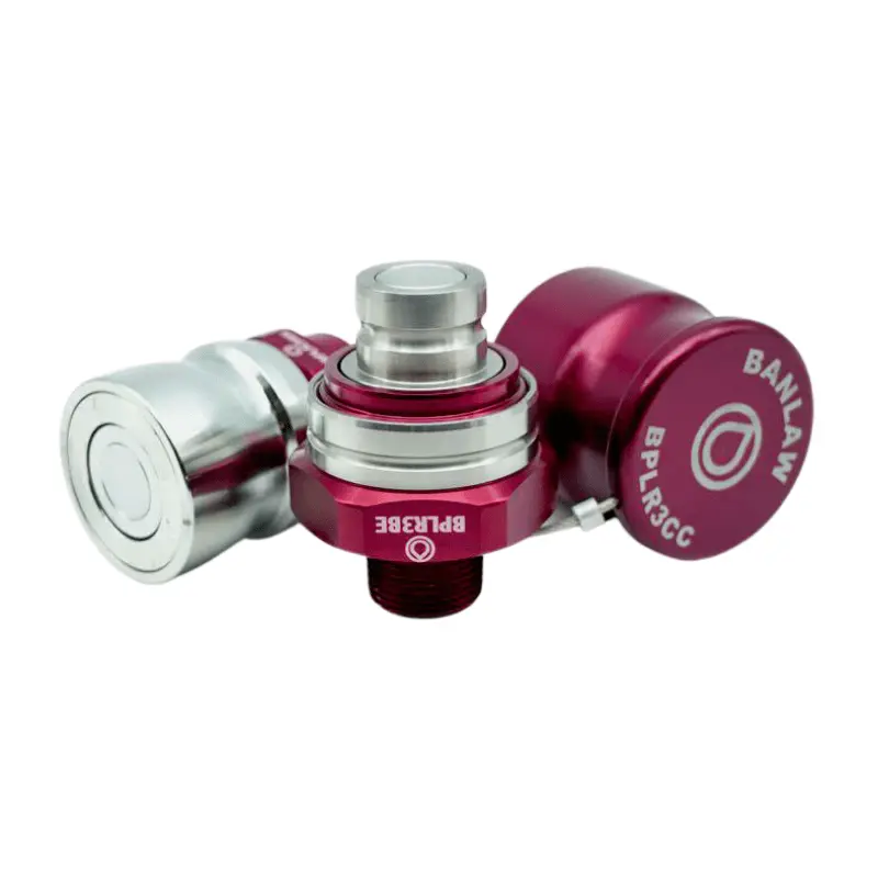 Banlaw Red Size 3 Fluid Transfer Flush Face 1