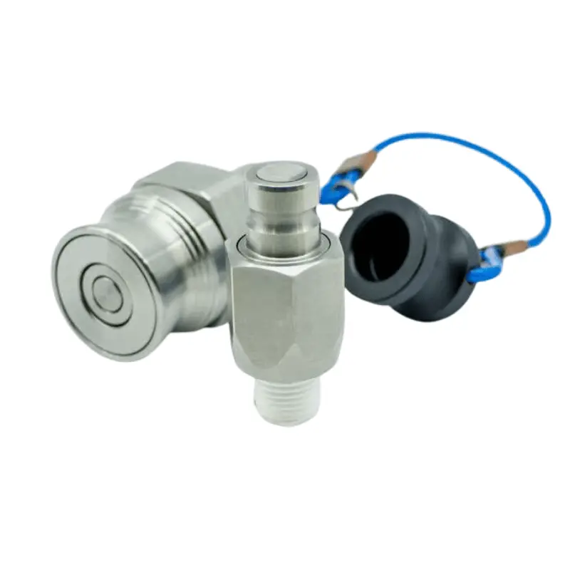 Banlaw Silver Size 0 Fluid Transfer Flush Face 1