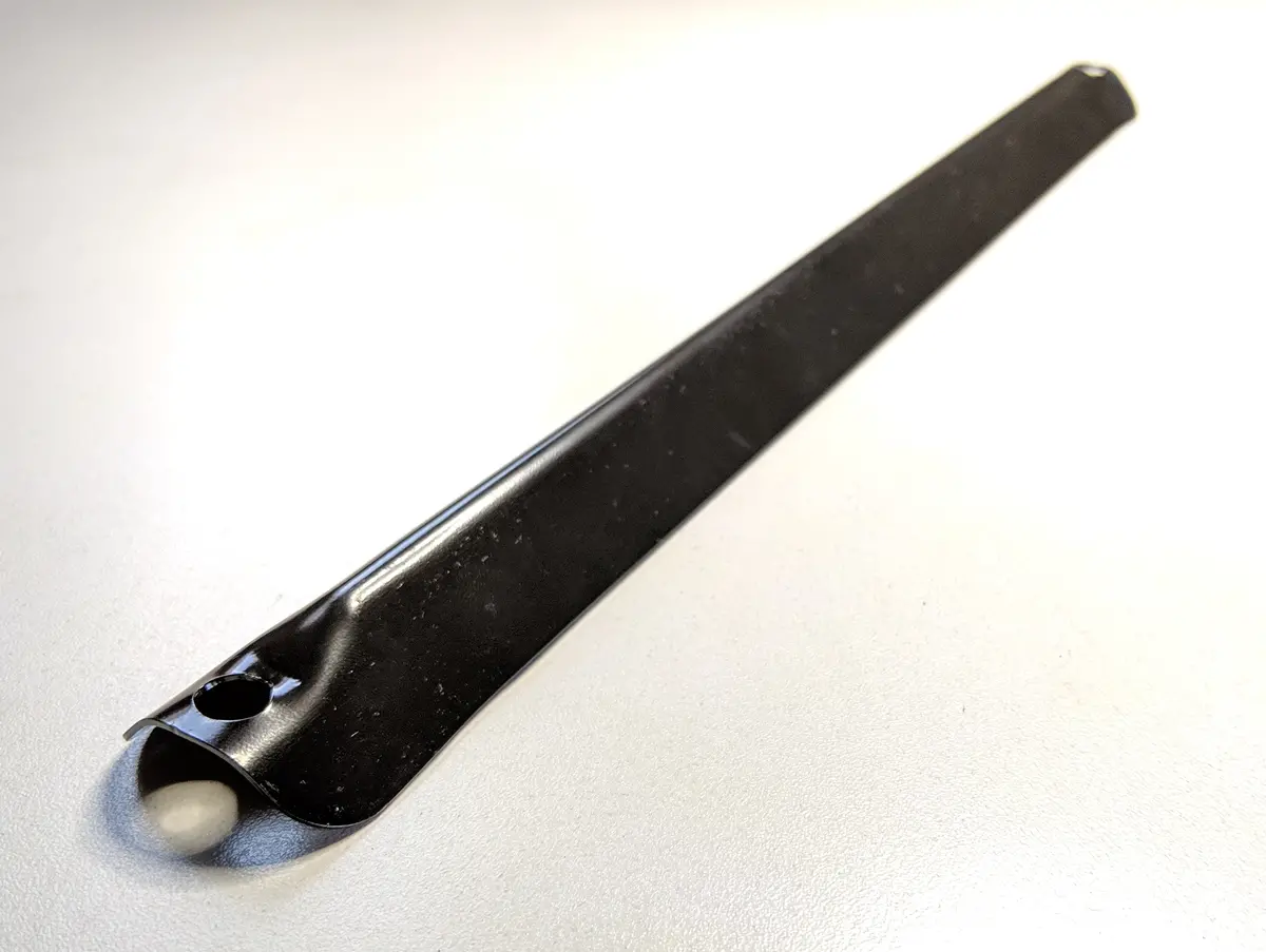Battery Hold Down Bar, Original Frogeye Type 1