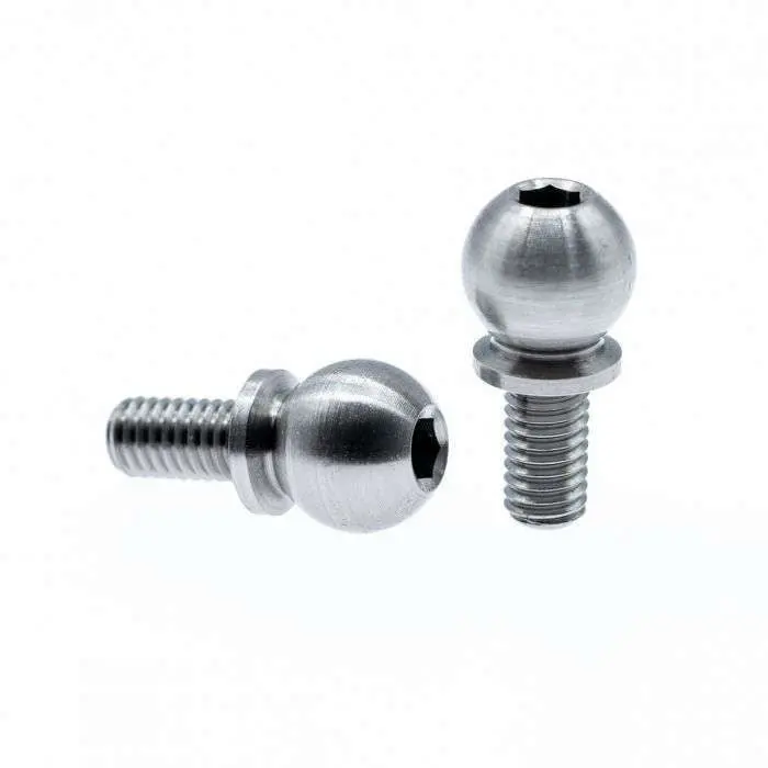 Officinarc Ball Stud 6.0Mm Titanium Grade 5 For Xray X4 (2) 1