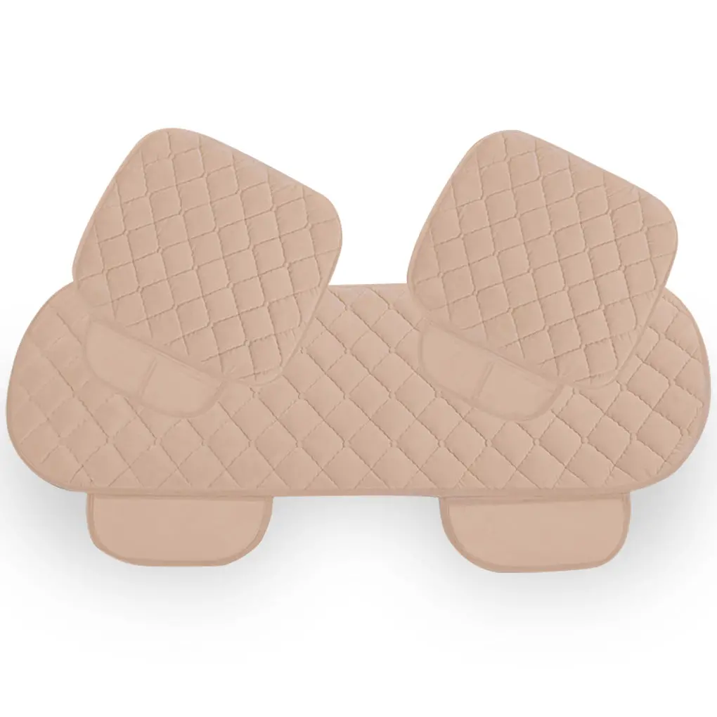 Car Warm Soft Comfortable Cover Non-Slip Breathable 1Set/3Pcs 4