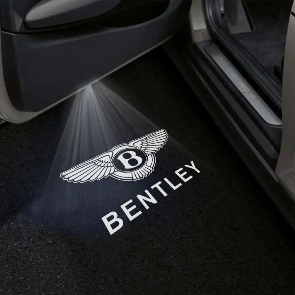 Bentley Flying Spur Premium Door Puddle Lights Multiple Designs 2005-2026 1
