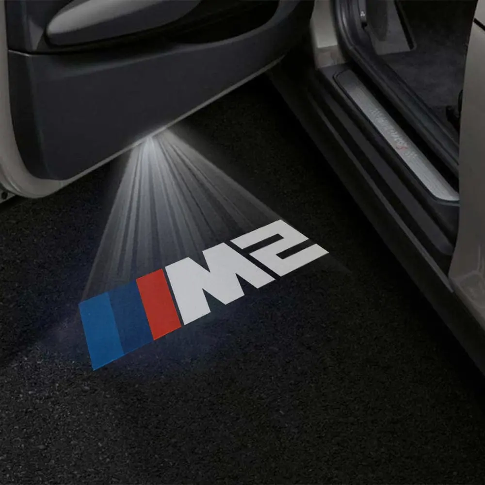 Bmw M2 1St Gen Premium Door Puddle Lights Multiple Designs 2016-2021 1