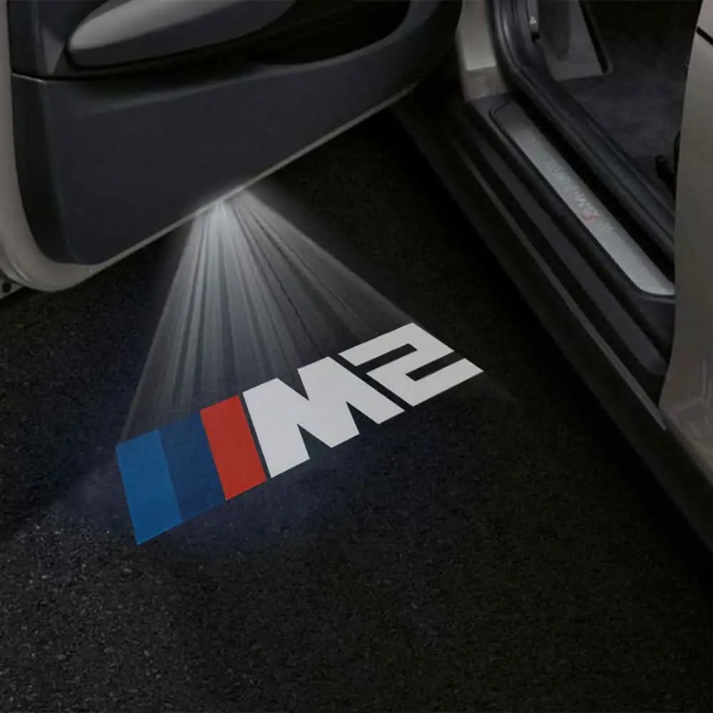Bmw M2 2Nd Gen G87 Premium Door Puddle Lights Multiple Designs 2023-2026 1