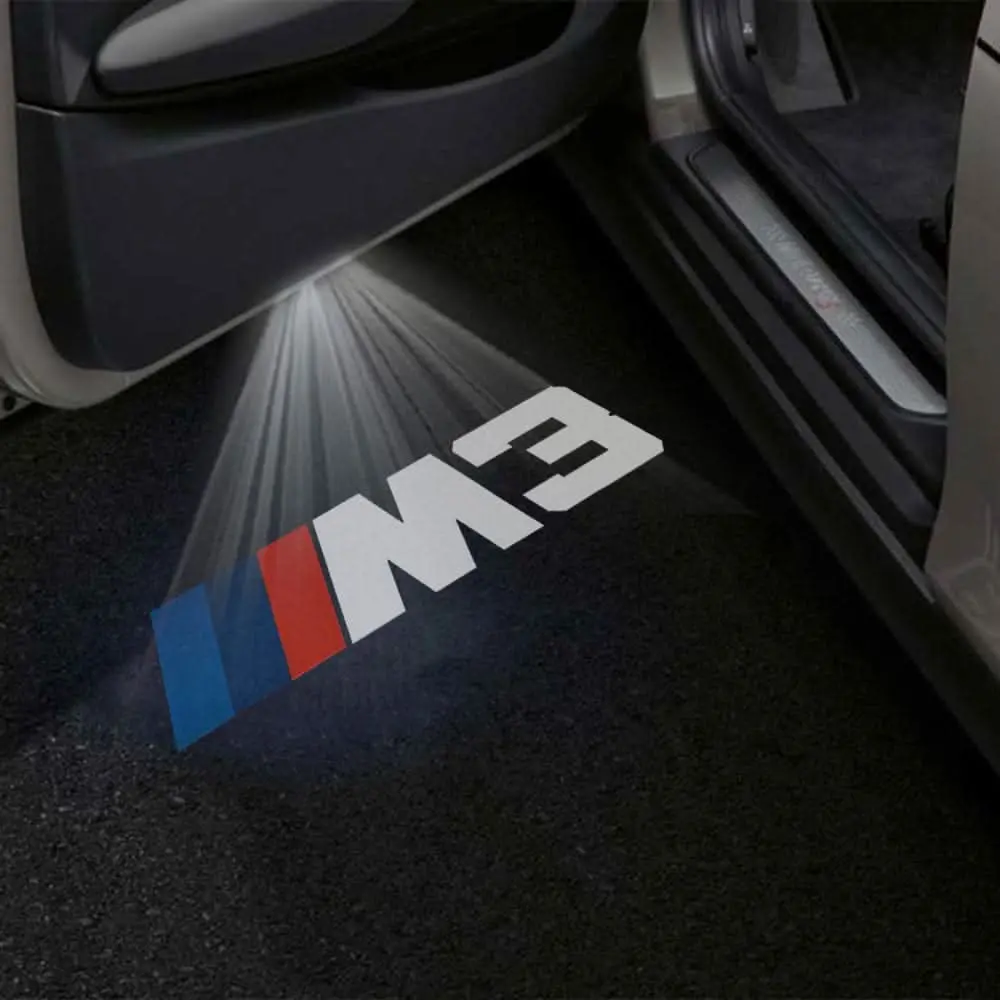 Bmw M3 6Th Gen G80/G81 Gen Premium Door Puddle Lights Multiple Designs 2020-2026 1
