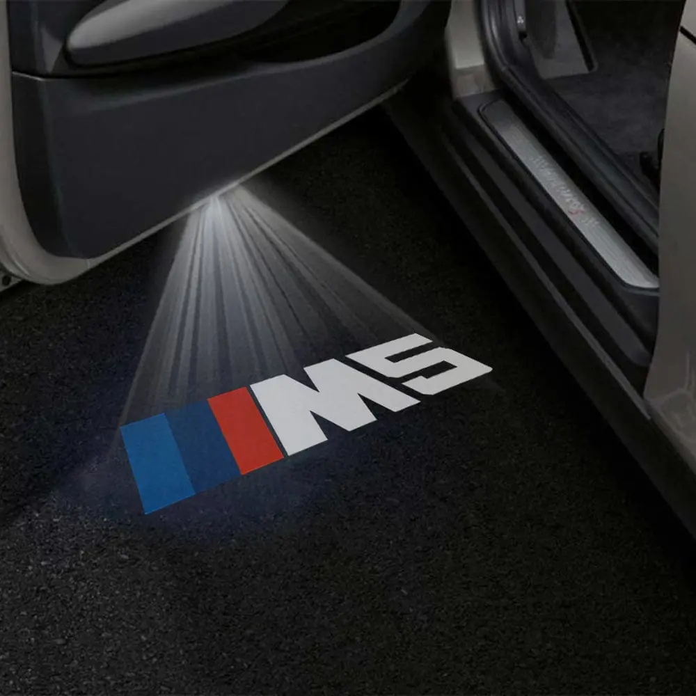 Bmw M5 F90 Premium Door Puddle Lights Multiple Designs 2018–2023 1