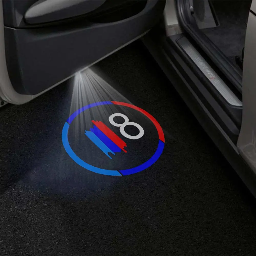 Bmw M8 Premium Door Puddle Lights Multiple Designs 2019-2026 1