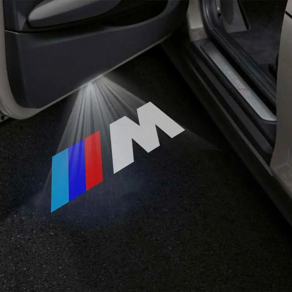 Bmw M4 2Nd Gen Premium Door Puddle Lights Multiple Designs 2020-2026 4