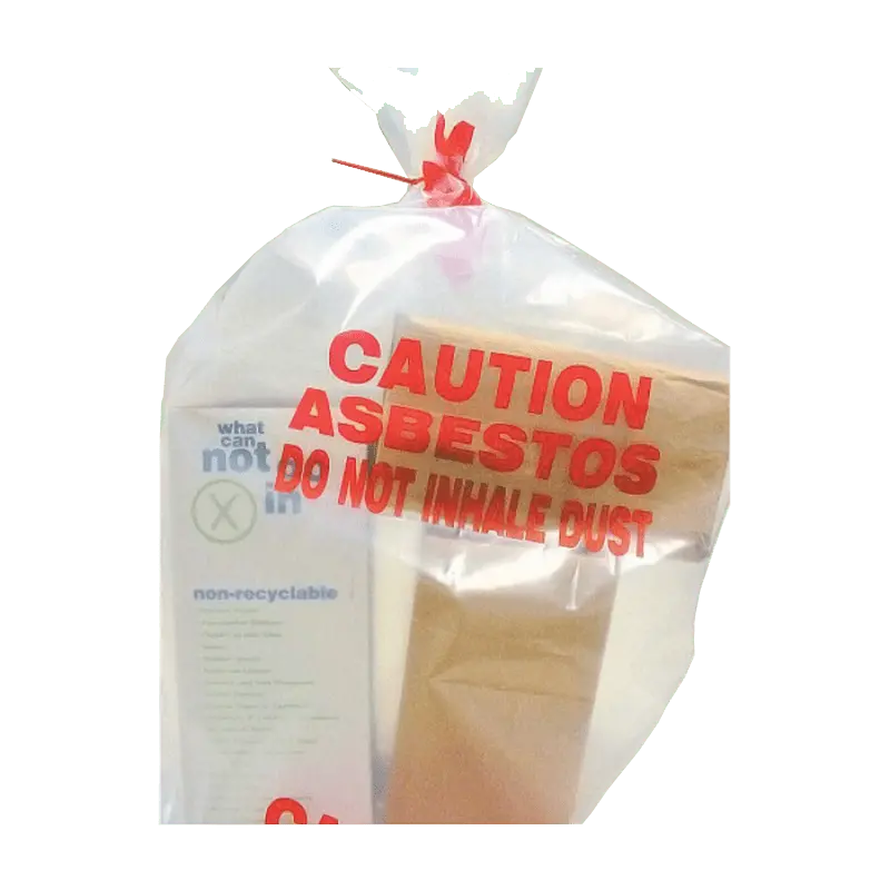 Brady Asbestos Removal Bags Pack Of 25 X 120L Bags 1