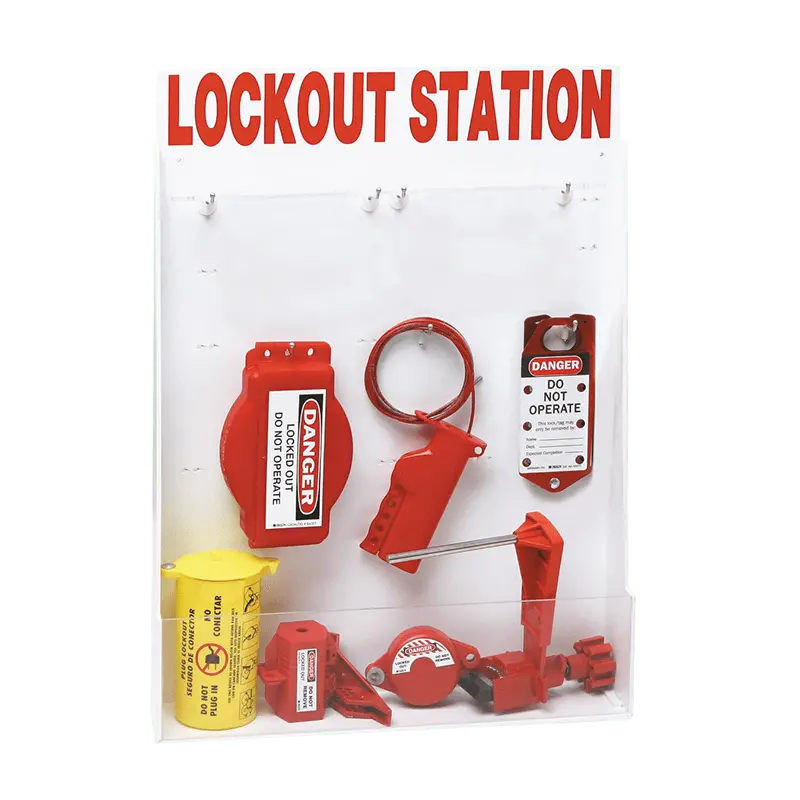 Brady Valve Lockout Station 1