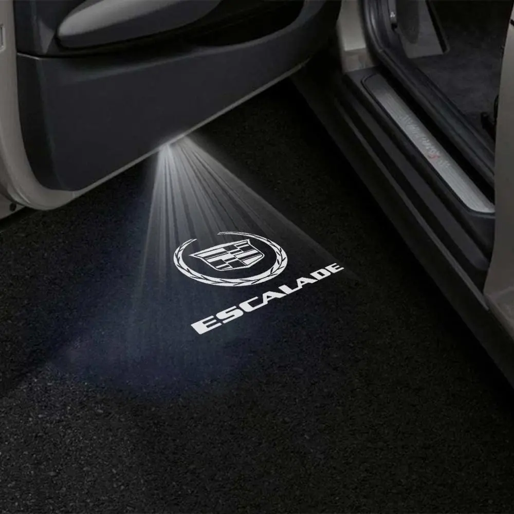 Cadillac Escalade 5Th Gen Premium Door Puddle Lights Multiple Designs 2021-2026 1