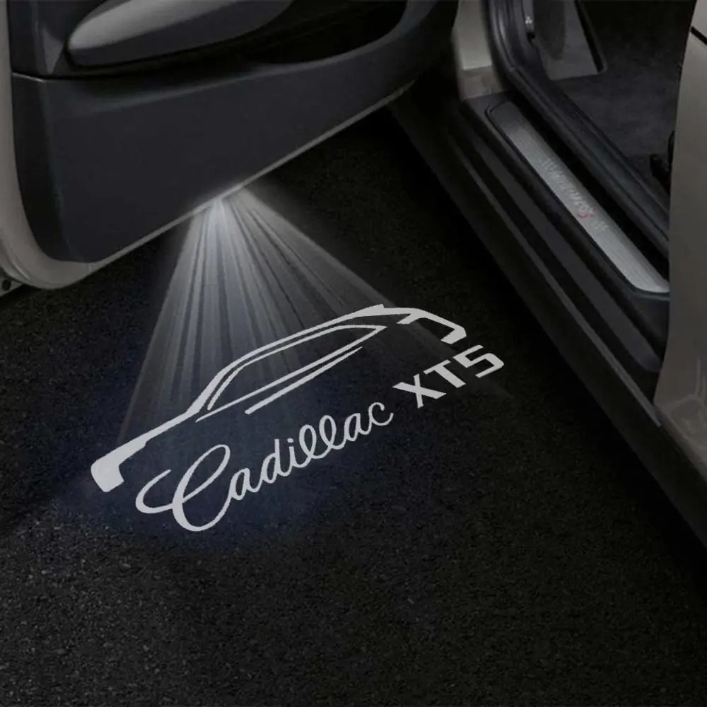 Cadillac Xt5 1St Gen Premium Door Puddle Lights Multiple Designs 2016-2024 1