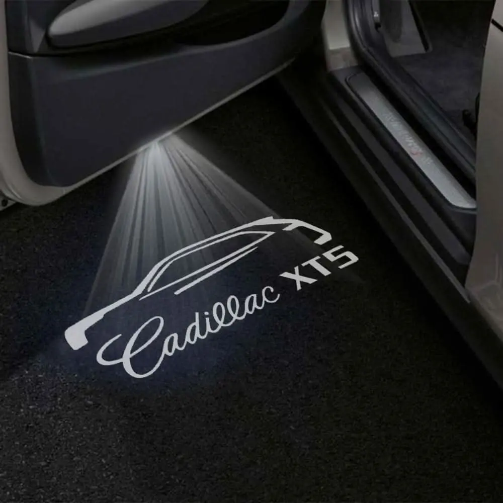 Cadillac Xt5 2Nd Gen Premium Door Puddle Lights Multiple Designs 2025-2026 1