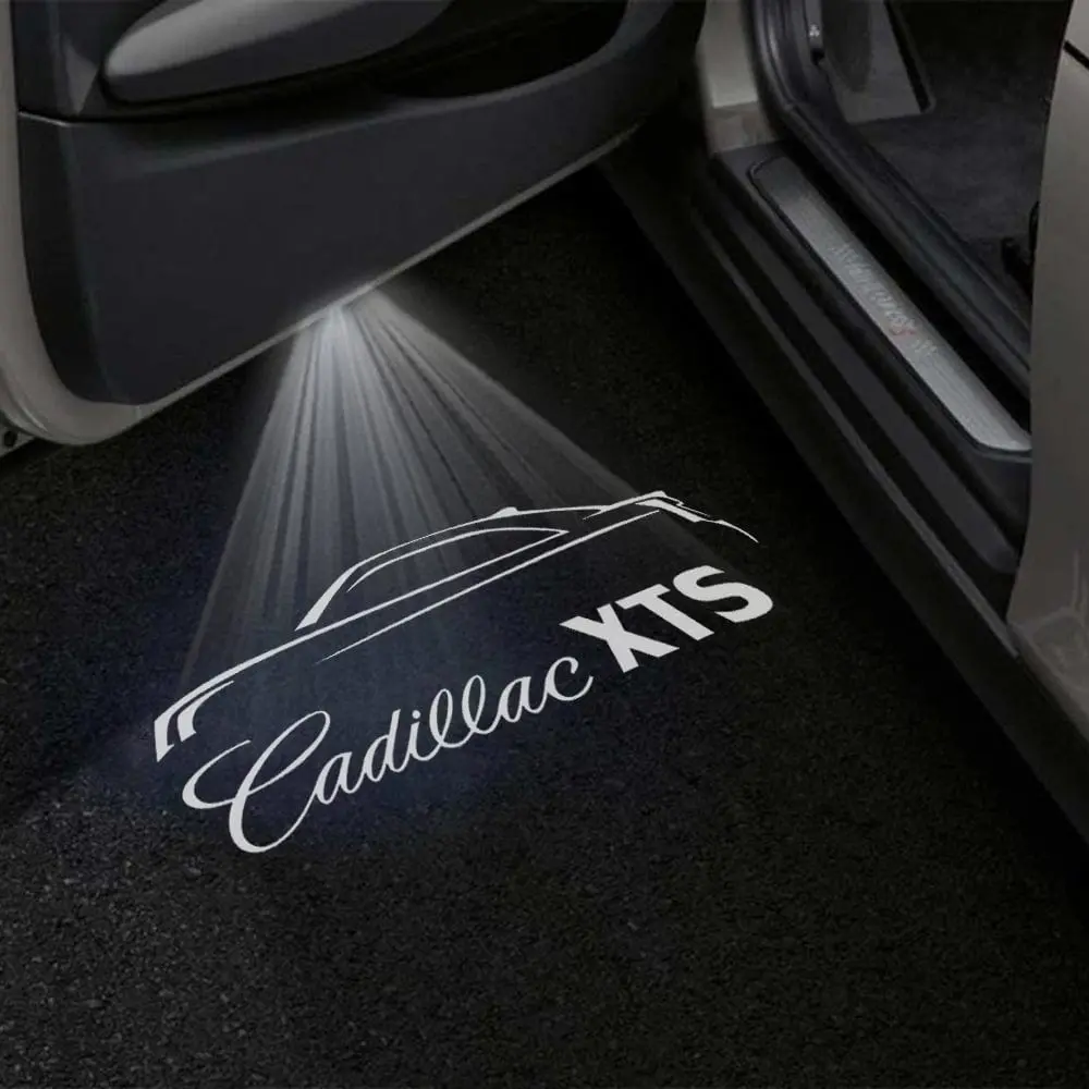 Cadillac Xts Premium Door Puddle Lights Multiple Designs 2013-2019 1