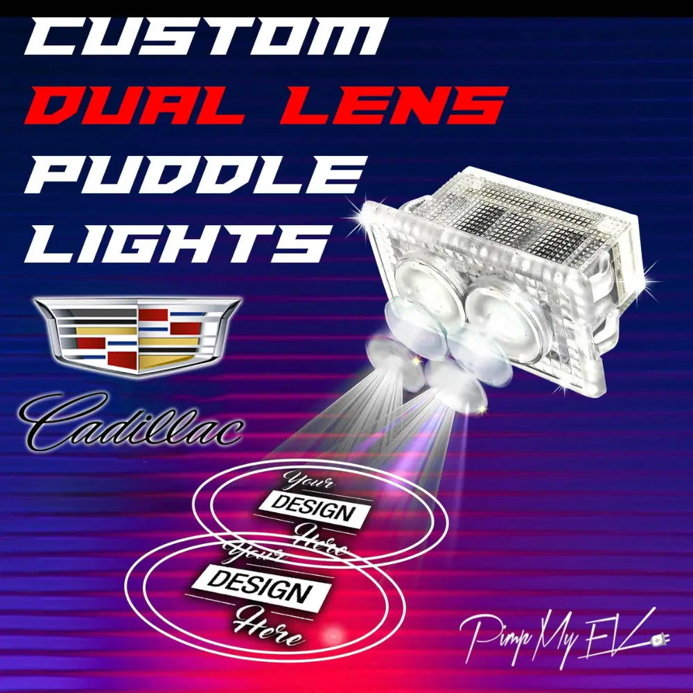 Custom Led Courtesy Door Projector Puddle Lights For Cadillac Xt5 2016-2026 1