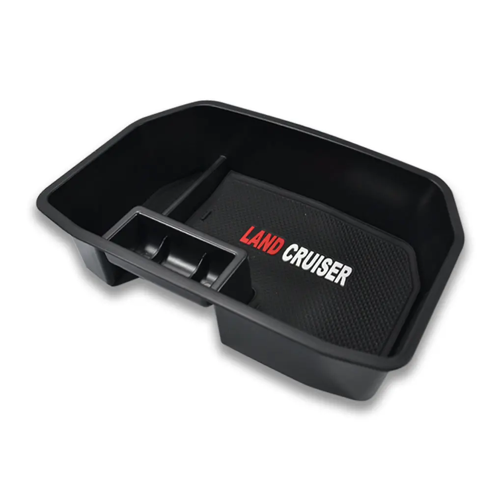 Land Cruiser Prado Center Console Box Armrest Tray Organizer 1