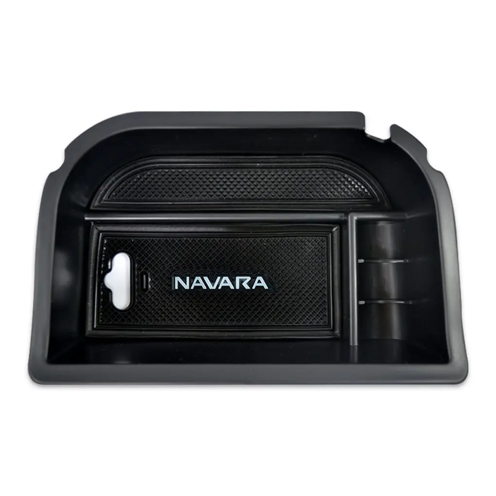 Nissan Navara Center Console Box Armrest Tray Organizer 1