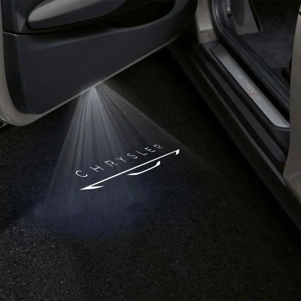 Chrysler Lancia Thema Premium Door Puddle Lights Multiple Designs 2011-2014 8
