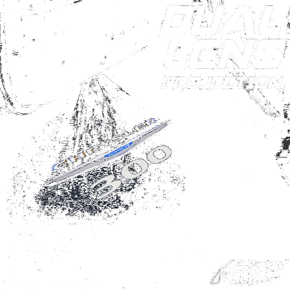 Chrysler 300 Dynamic Dual Lens Premium Door Puddle Lights Multiple Designs 2005-2023 1
