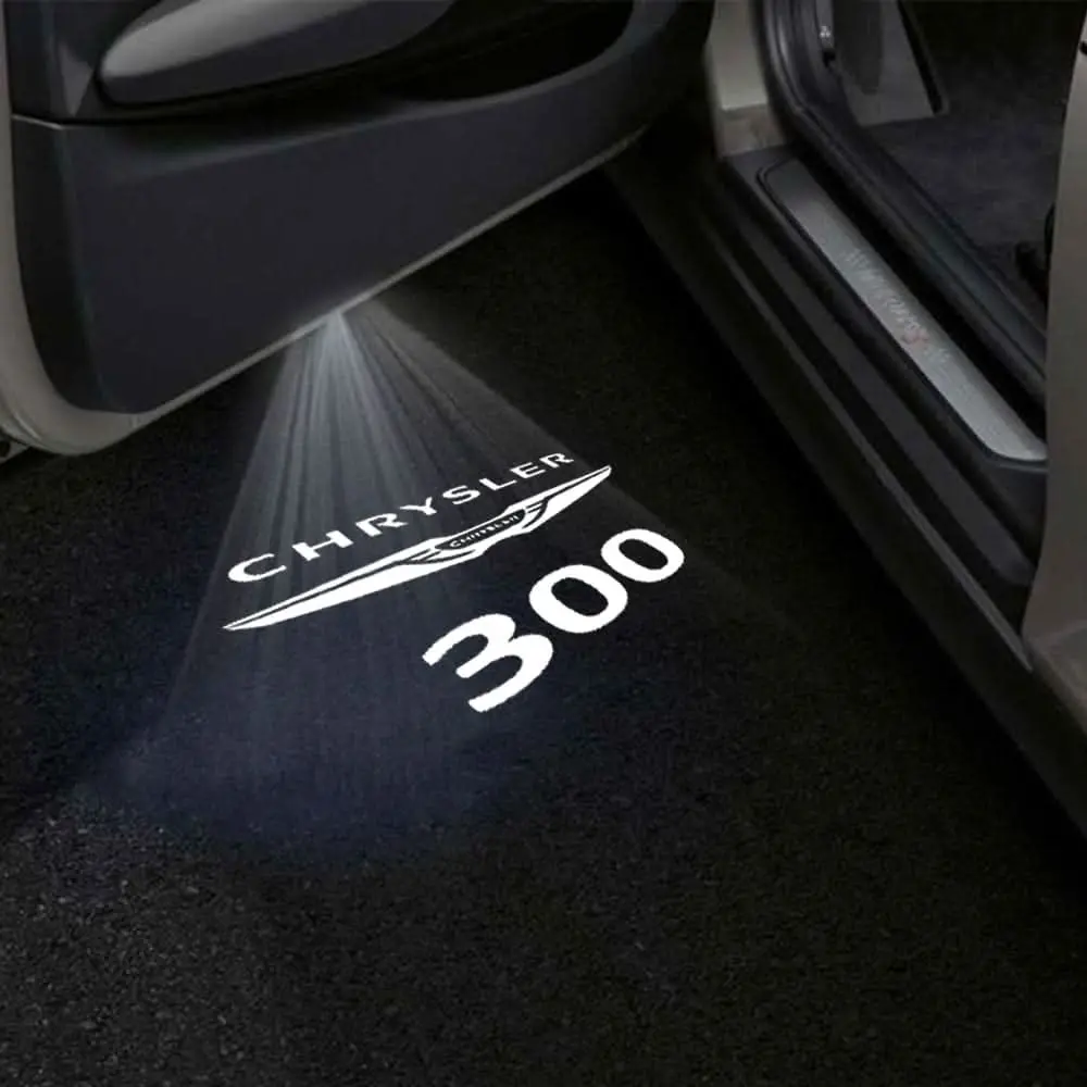 Chrysler Lancia Thema Premium Door Puddle Lights Multiple Designs 2011-2014 5
