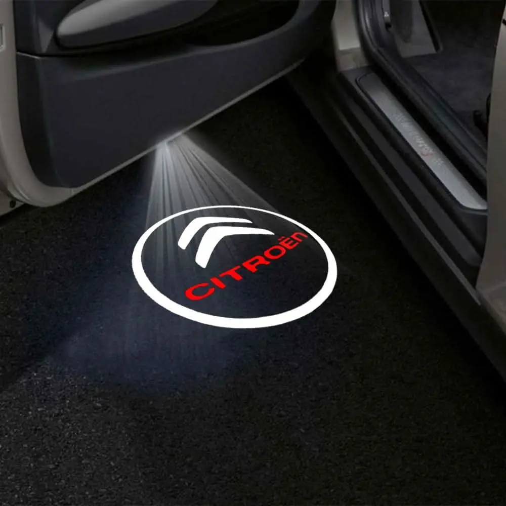 Citroen C3 A51 Premium Door Puddle Lights Multiple Designs - 2009 1