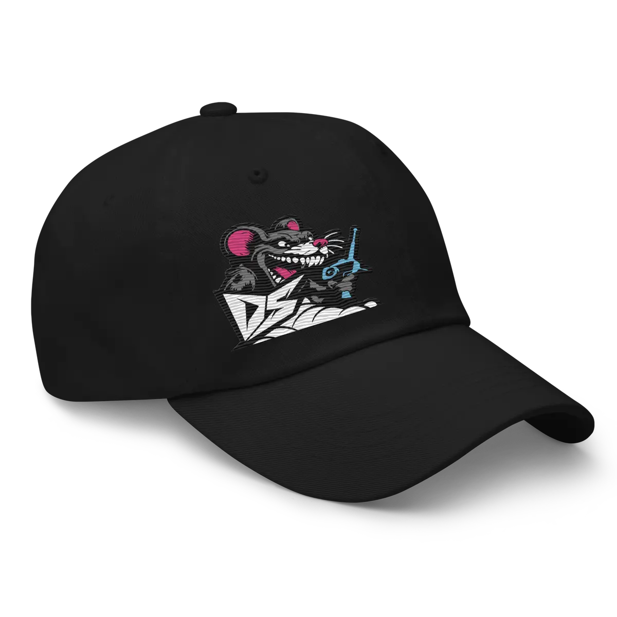 'Darkside Studios Company Logo' Dirt Oval Rc Racing Custom Embroidered  Dad Hat Cap 1