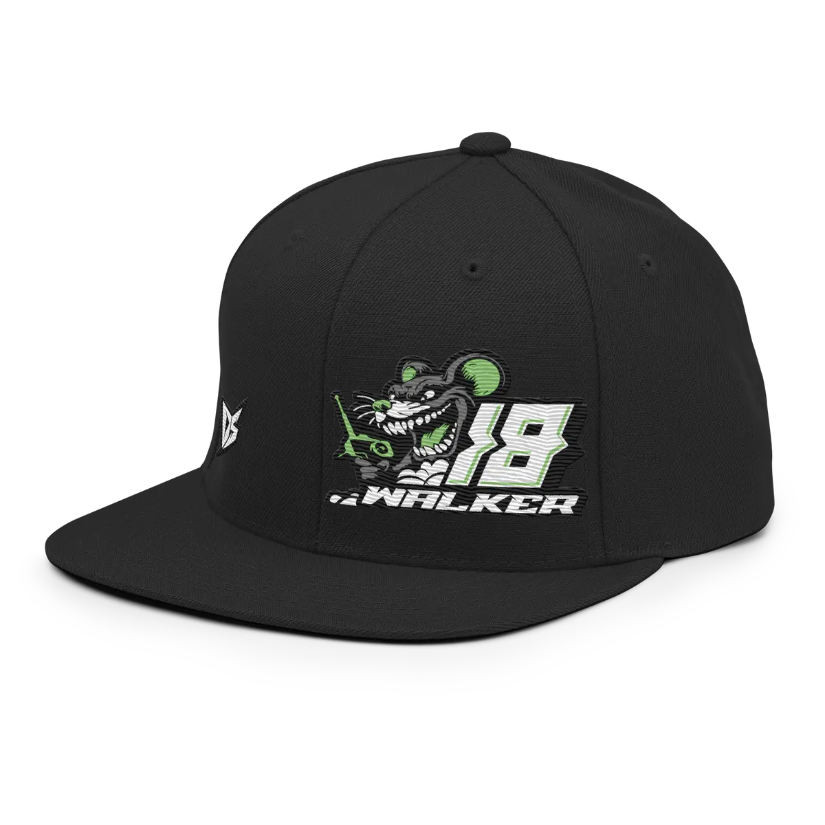 'Ready To Race' Dirt Oval Rc Racing Custom Embroidered Snapback Hat Cap V3 8
